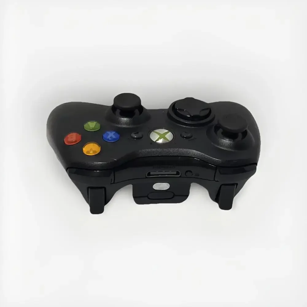 Genuine Microsoft Xbox 360 Wireless Controller Black - Tested Working Fast Ship